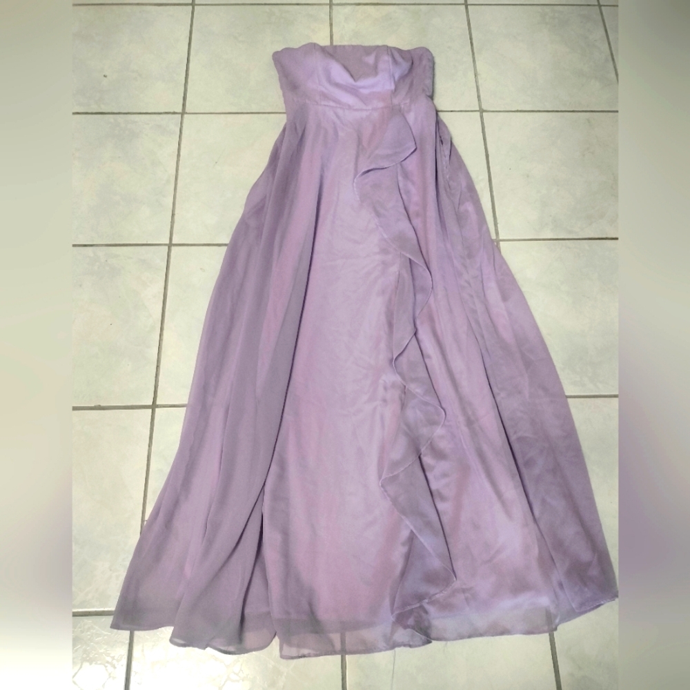 Lavender halter dress